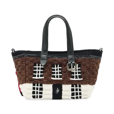 JW ANDERSON Mini Belt House Shoulder Bag "Brown"