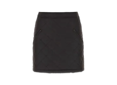 Burberry Women's Cotton Mini Skirt "Dark Brown"