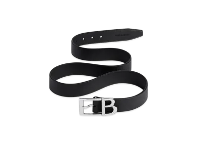 BALENCIAGA Classic B Belt "Black"