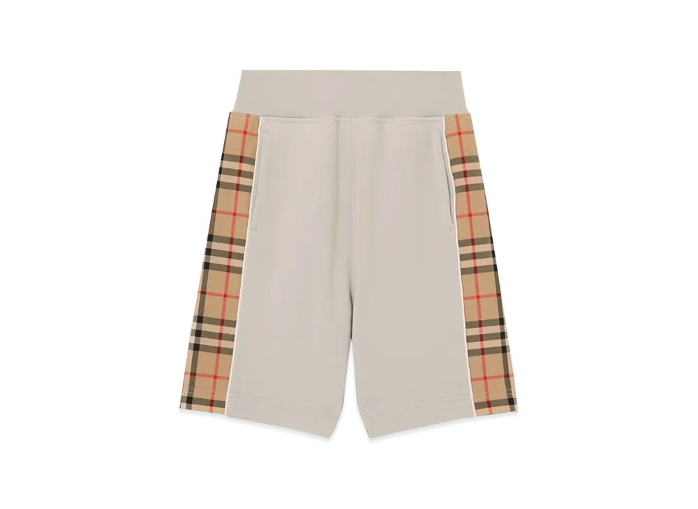 Burberry Kids Nolen Bermuda Shorts "Gray"
