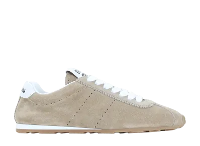 MIU MIU Women's Plume Sneakers "Beige"