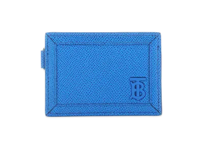 Burberry Turquoise Leather Card Holder "Blue"