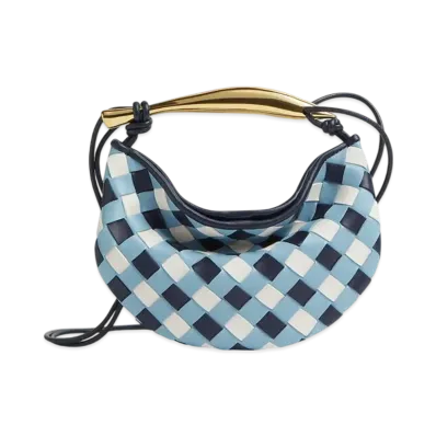 Bottega Veneta Baby Sardine "Abyss/Ice/White"