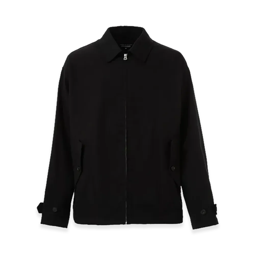 COMME des GARCONS HOMME Cotton Wool Sarge Zip Jacket "Black"