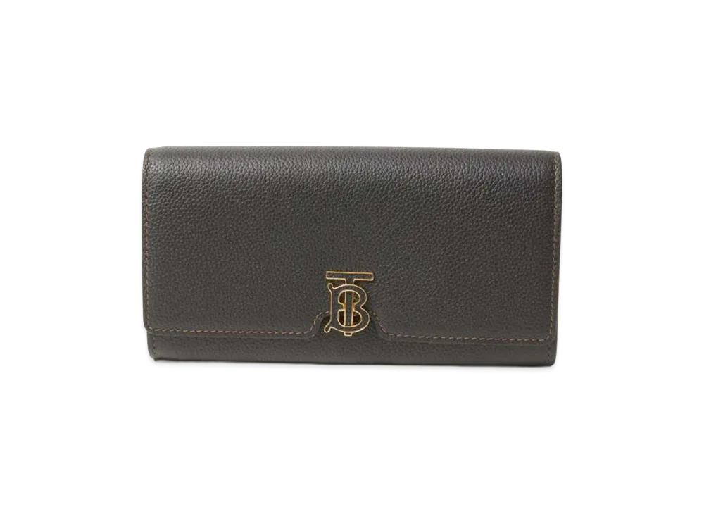 Burberry Women's TB Logo Continental Long Wallet "Camel/Beige/Warm Tan"