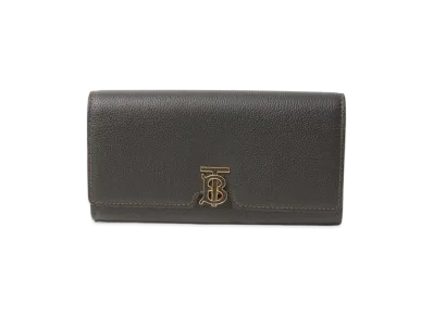 Burberry Women's TB Logo Continental Long Wallet "Camel/Beige/Warm Tan"