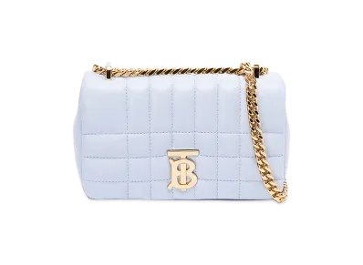 Burberry Women's Mini lola Clutch Bag "Light Blue"