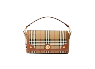 Burberry Top Handle Note Bag "Briar Brown"