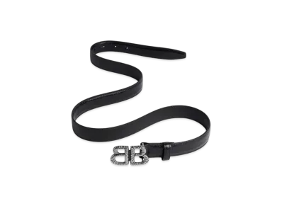 BALENCIAGA Monaco Twist Belt "Black"