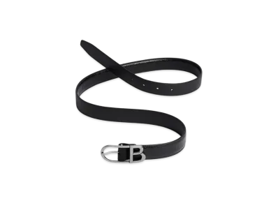 BALENCIAGA Classic B Belt "Black"