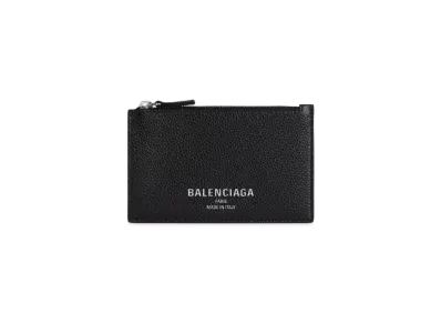 BALENCIAGA Credit Long Coin and Card Holder "Black"