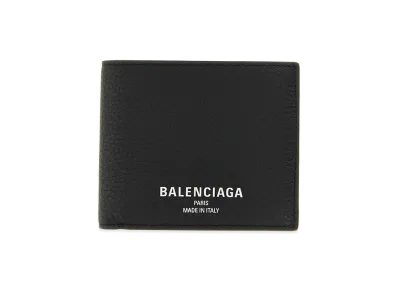BALENCIAGA credit Folded Wallet "Black"