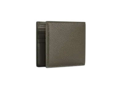 BALENCIAGA Credit Square Folded Wallet "Khaki"