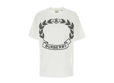 Burberry Women's Cotton Oversize T-Shirt "White"