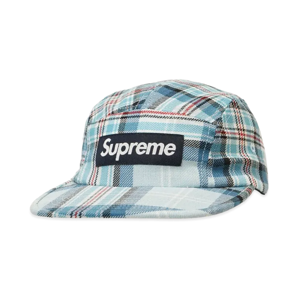 Supreme Lochcarron Camp Cap "Light Blue"