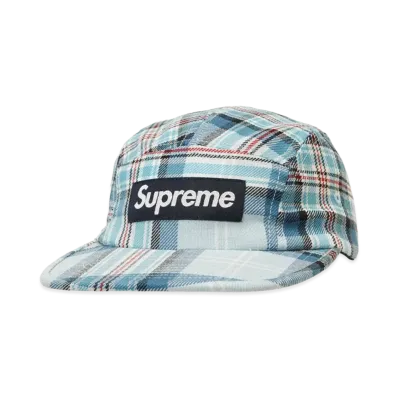 Supreme Lochcarron Camp Cap "Light Blue"
