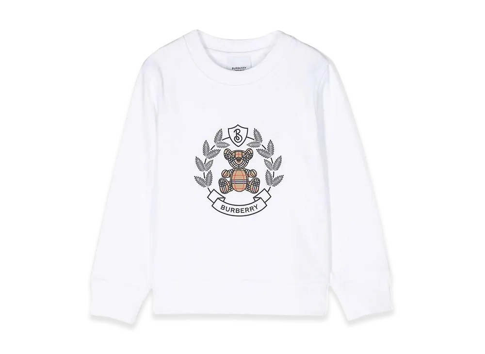 Burberry Kids Crewneck "White"