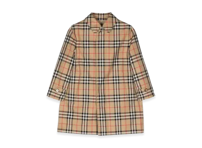 Burberry Kids Braxton Raincoat "Checked"