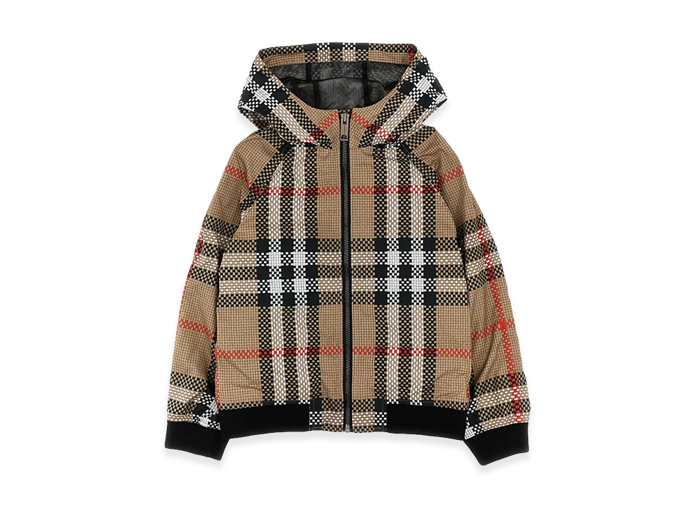 Burberry Kids troy Hooded Jacket "Beige"