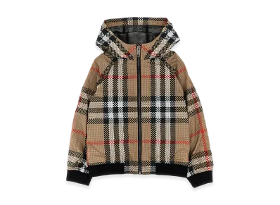 Burberry Kids troy Hooded Jacket "Beige"