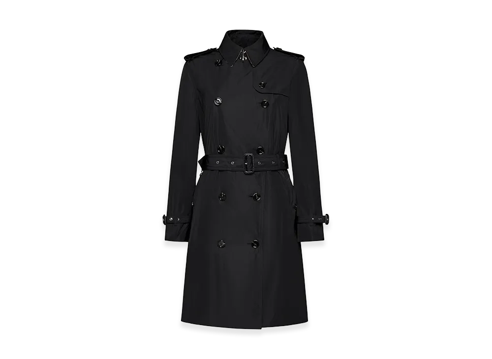 Burberry Women's Polyester Trench Coat "Black"