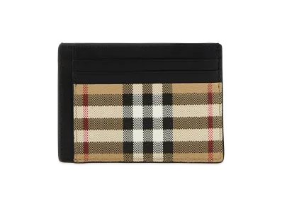 Burberry Printed Canvas Card Holder "Printed"