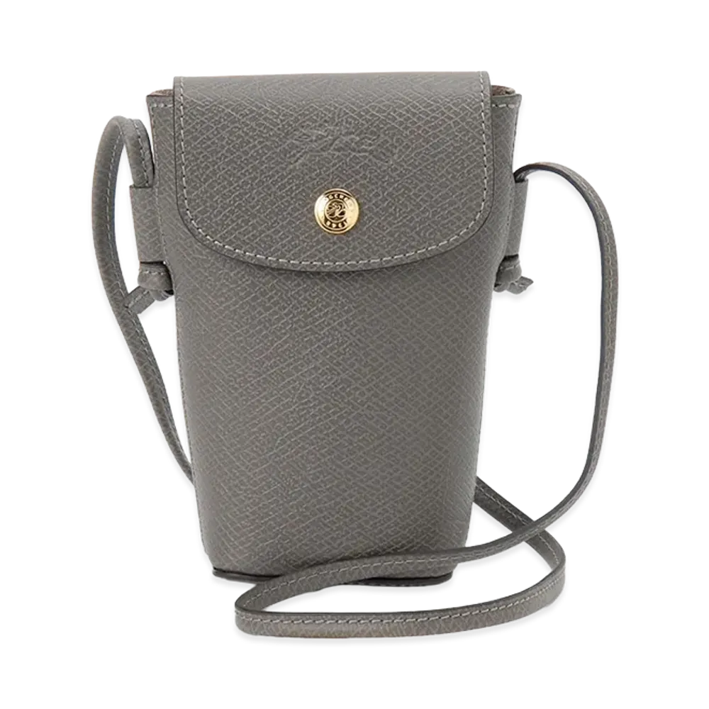 LONGCHAMP Shoulder Bag "Turtle Grey"