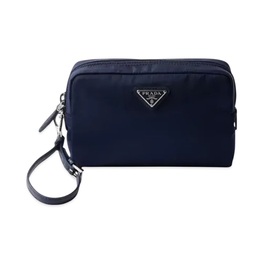 PRADA Re-Nylon Pouch "Navy"