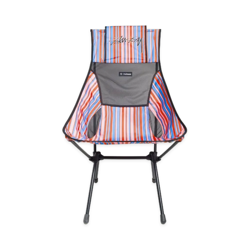 Stussy Helinox Sunset Chair "Multi Red"