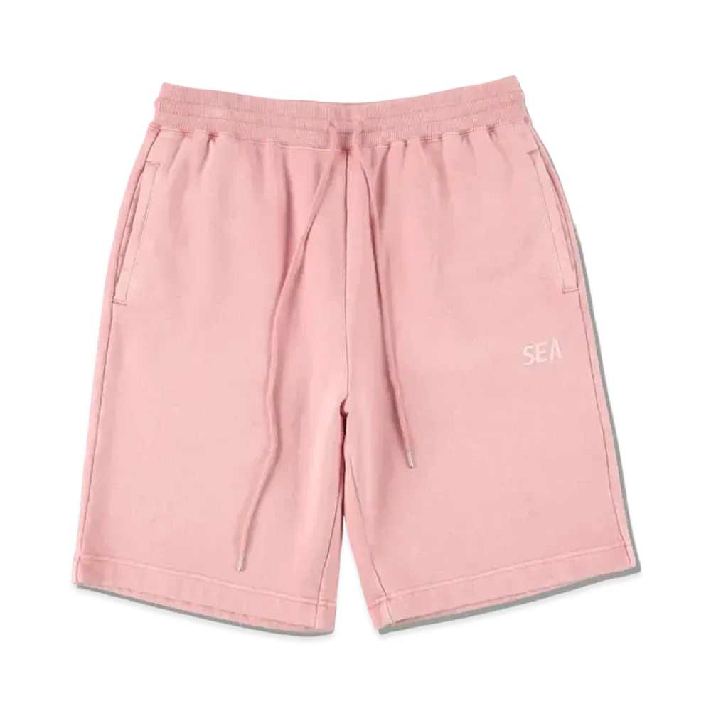 WIND AND SEA SEA (PIGMENT-DYE) SWEAT SHORTS #2 "FS Pink"