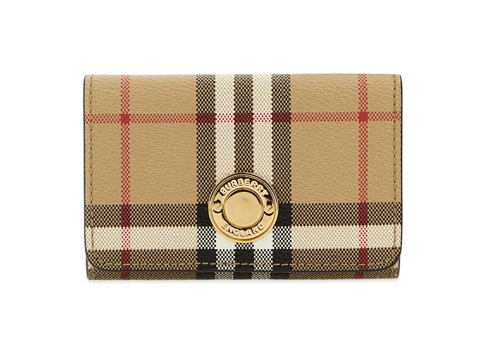 Burberry Women's Printed Canvas Wallet "Printed"