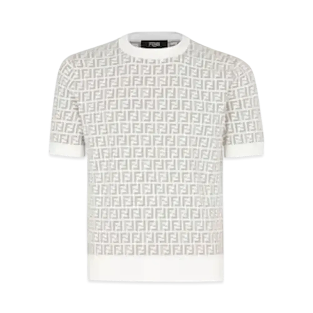 FENDI Men's Fabric Sweater "White"