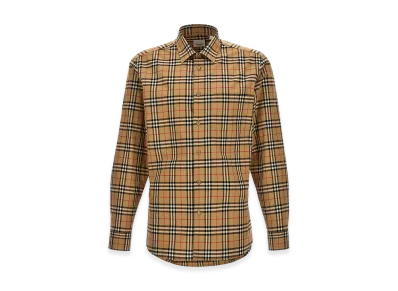 Burberry 'Simson' Shirt "Beige"