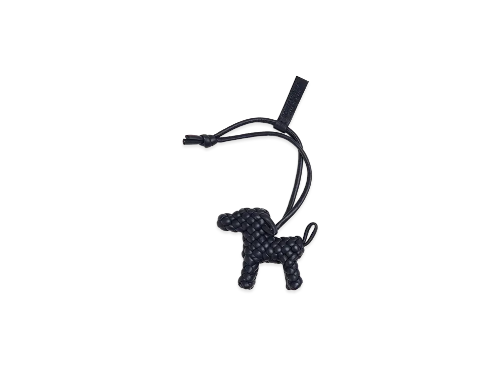 Bottega Veneta Dog Charm "Nocturnal"