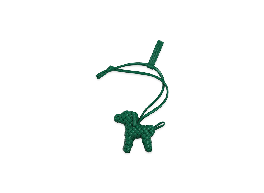 Bottega Veneta Dog Charm "Jungle"