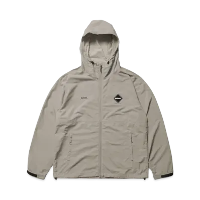 F.C.Real Bristol Supplex Nylon Hooded Blouson "Beige"
