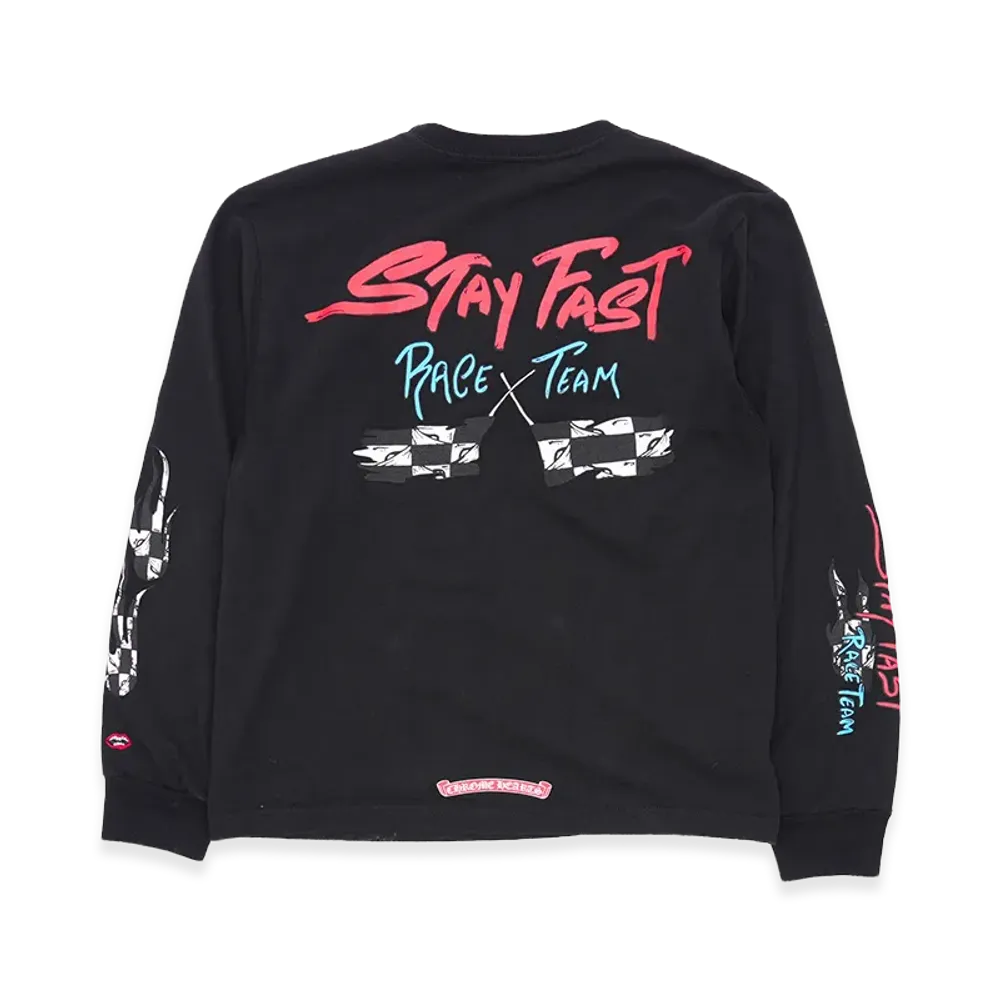 Chrome Hearts Matty Boy Stay Fast L/S Tee "Black"