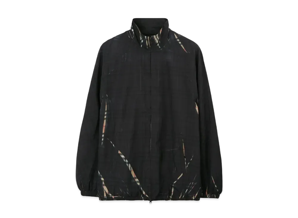 Burberry Men's Sliced Check Lightweight Jacket "Archive Beige"