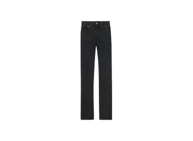 Saint Laurent Women's 90's Slim Jeans "Black"