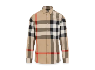 Burberry Check Cotton Shirt "Checked"