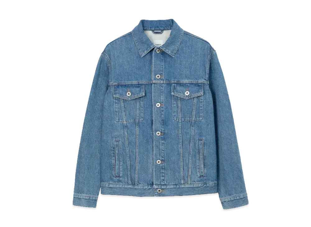 Burberry Men's Heavyweight Denim Jacket "Mid Blue"