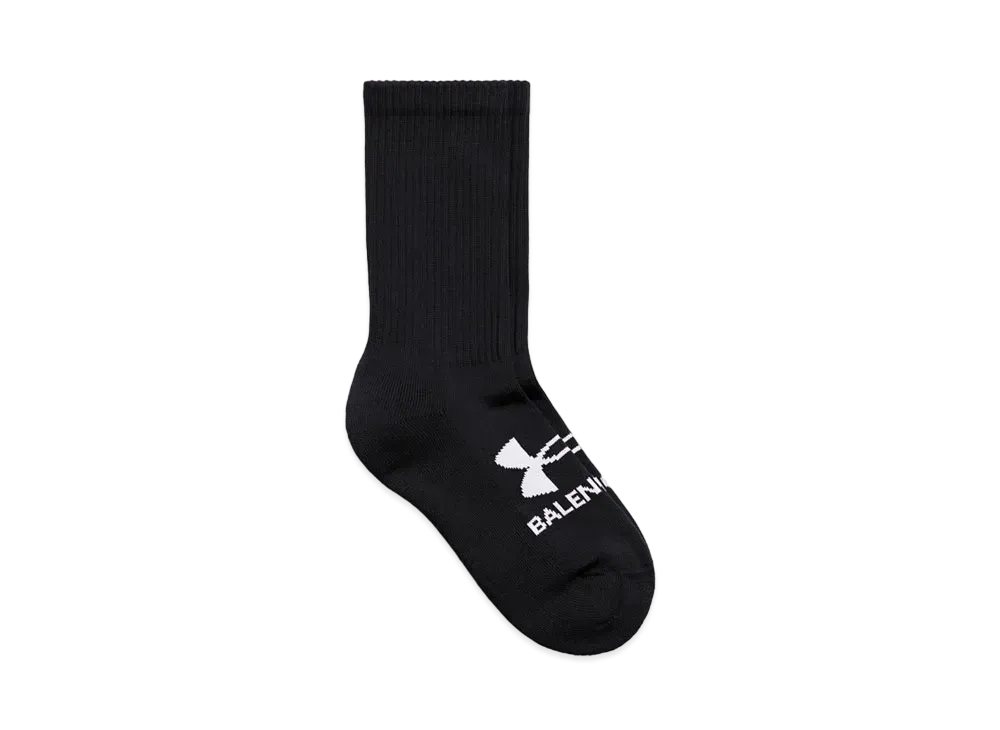 BALENCIAGA x Under Armour ® Tennis Socks "Black/White"