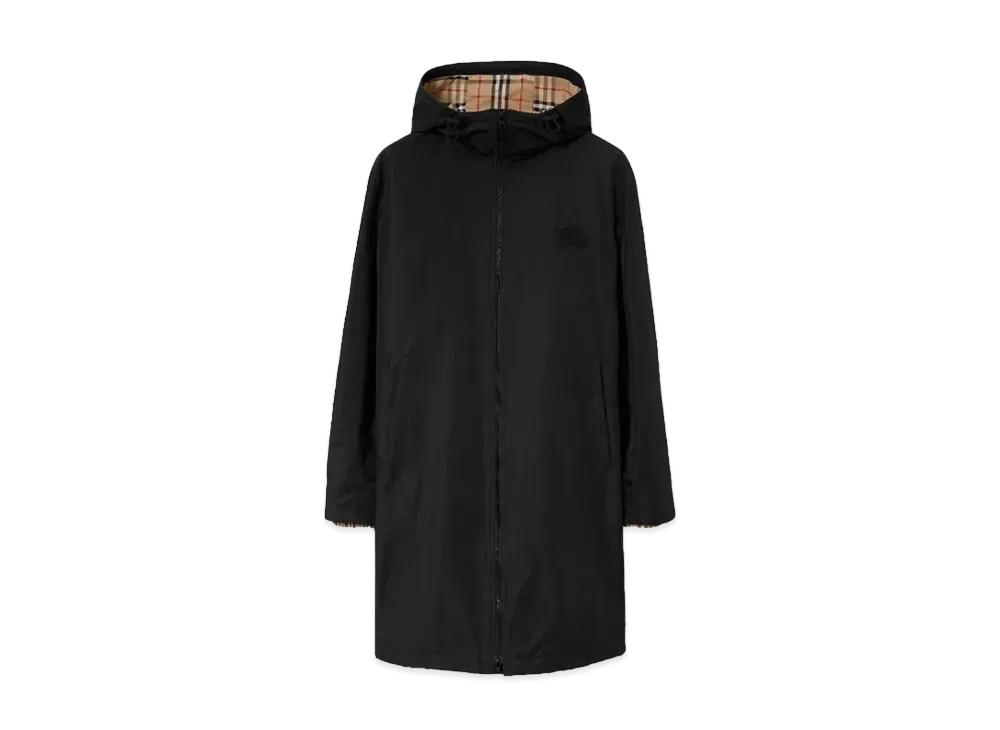 Burberry Men's Nylon Coat "Black"