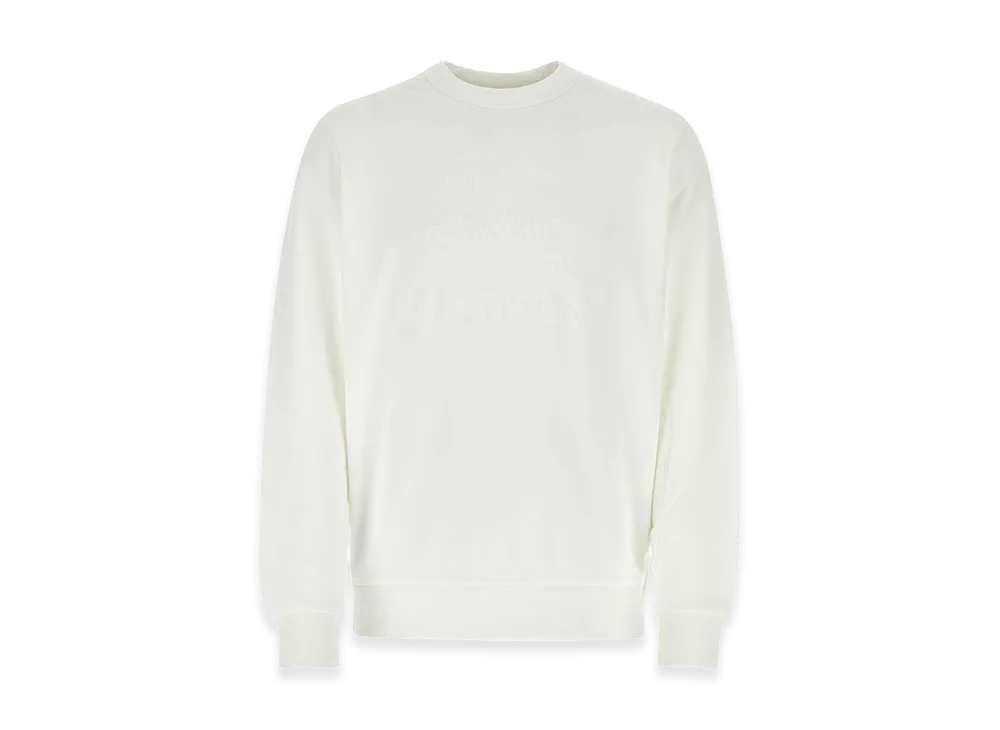Burberry Cotton Sweatshirt "White"