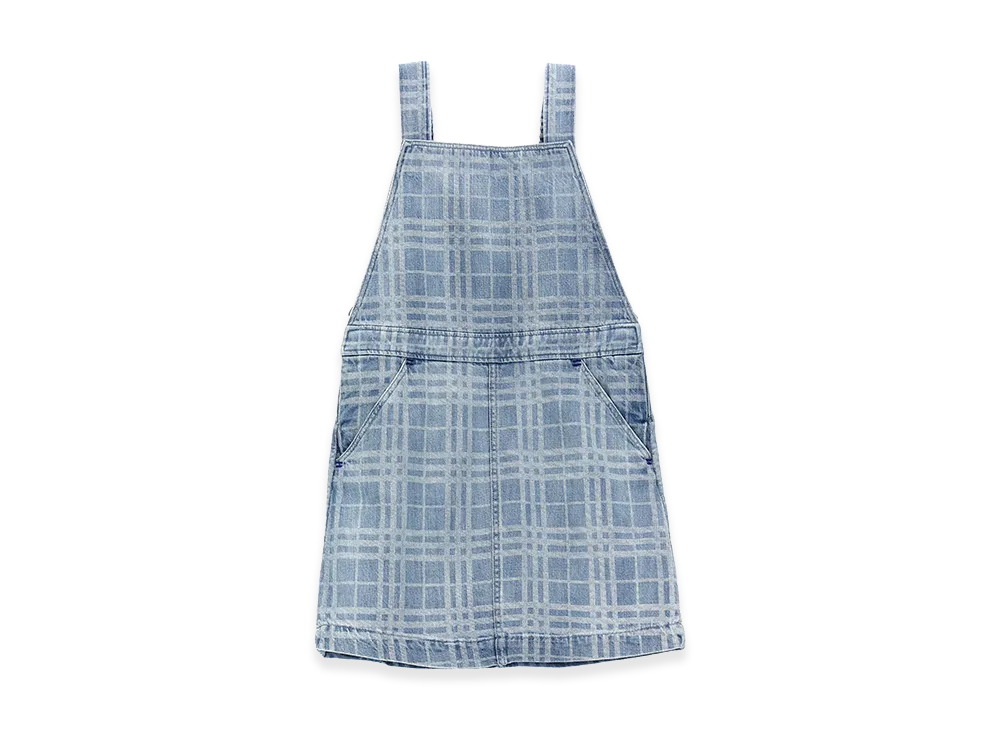 Burberry Kids maetine Dress "Light Blue"