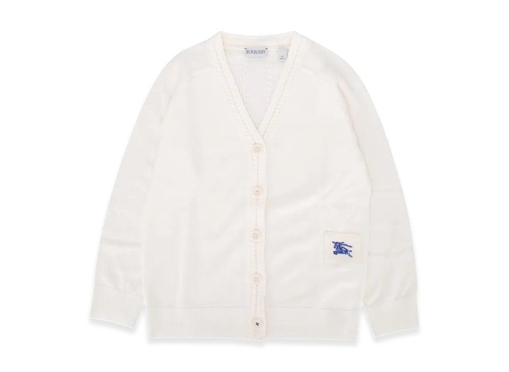 Burberry Kids Kg5 Graham Cable "Ivory"
