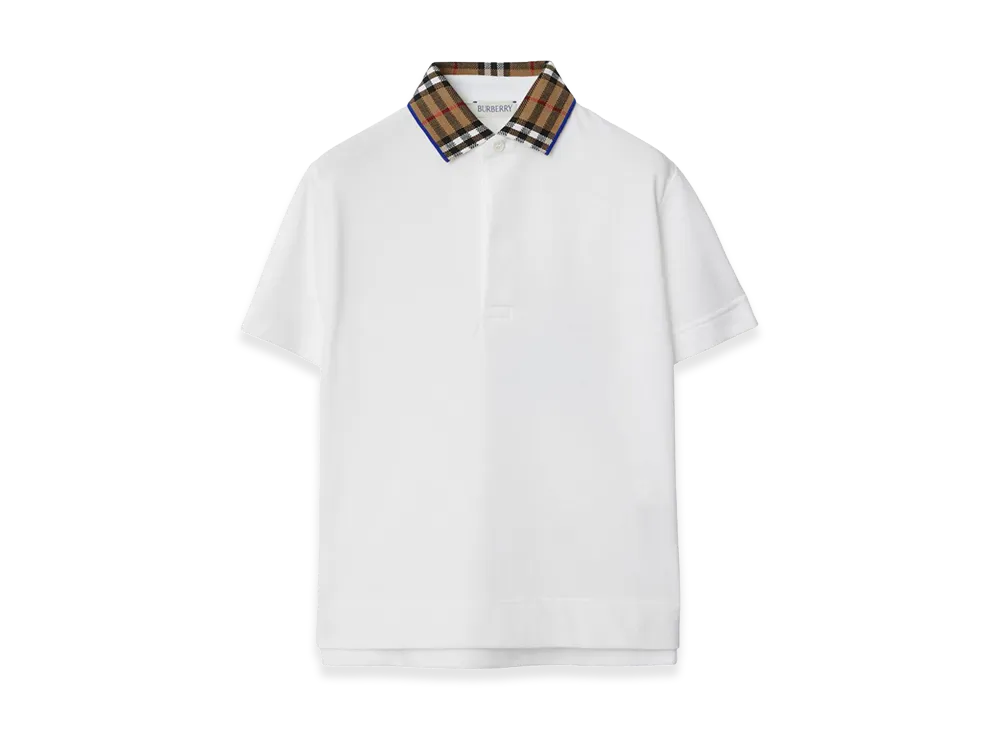 Burberry Kids Polos "White"