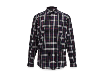 Burberry Check Shirt "Blue"