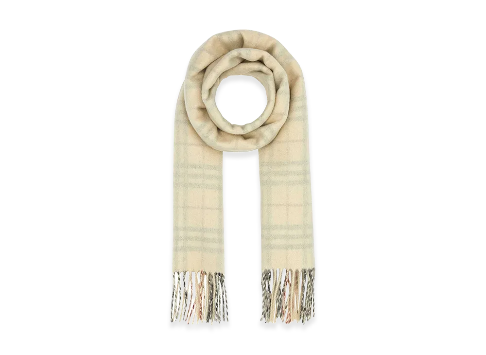 Burberry Embroidered Cashmere Scarf "Printed"