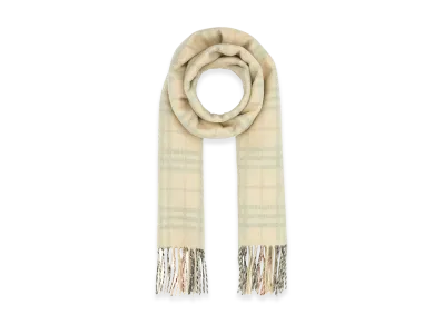 Burberry Embroidered Cashmere Scarf "Printed"